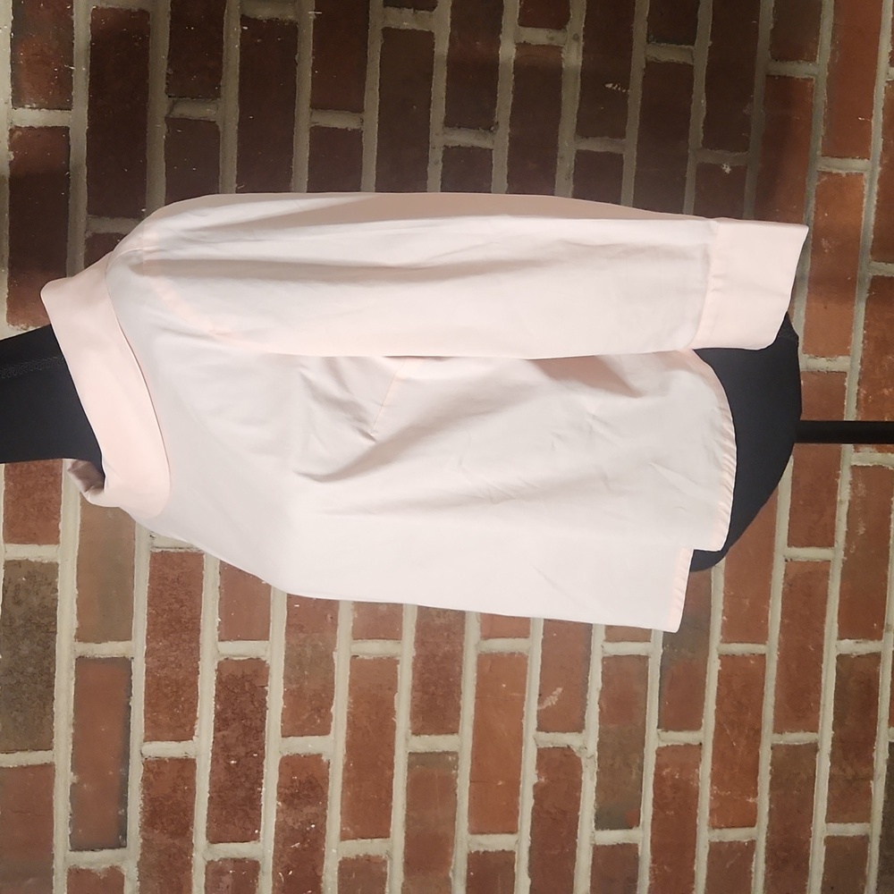 Talbots Collard Blouse, Size Medium - image 2